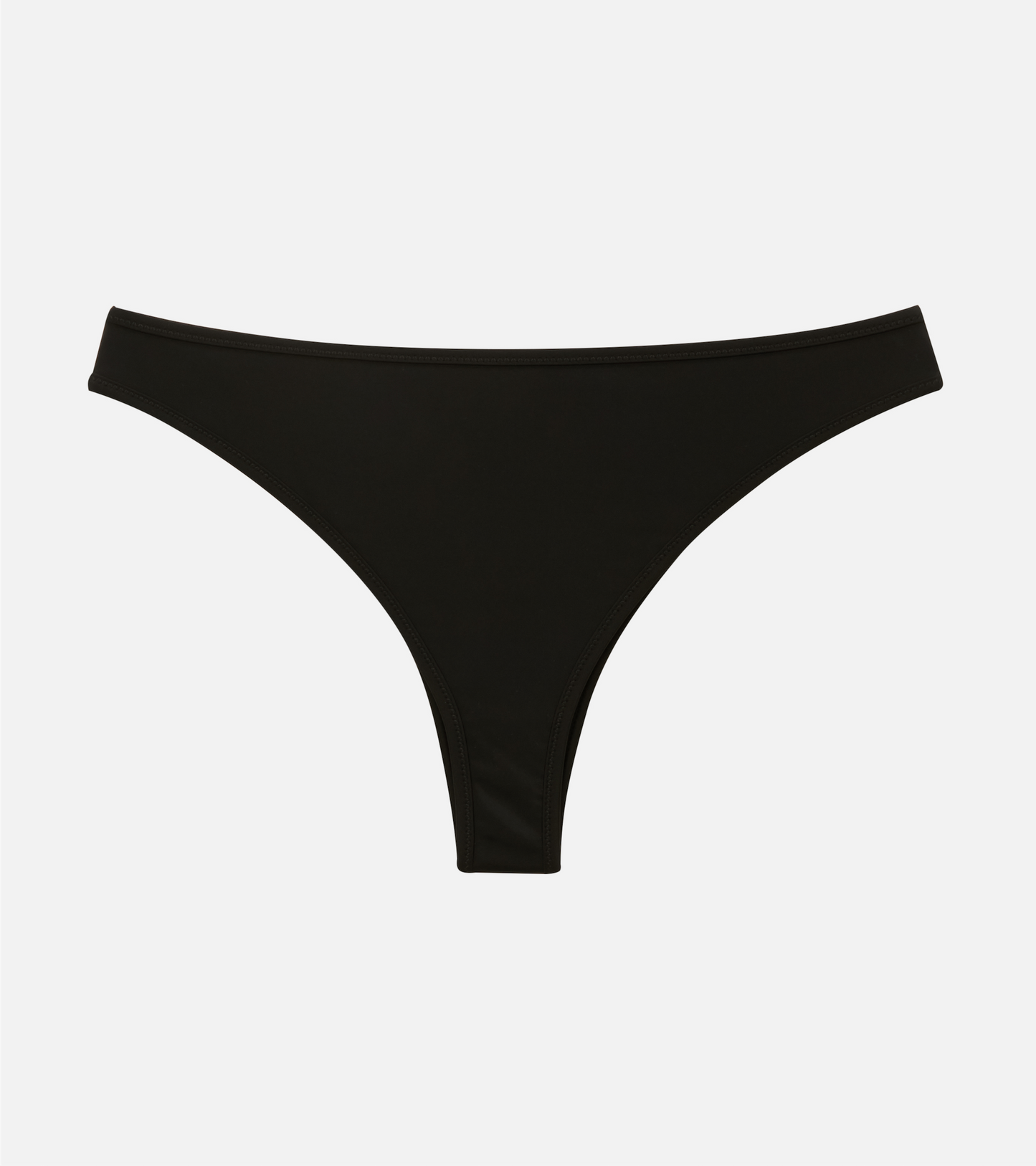 Perioden-Bademode - Brazilian - Unterteil - Schwarz