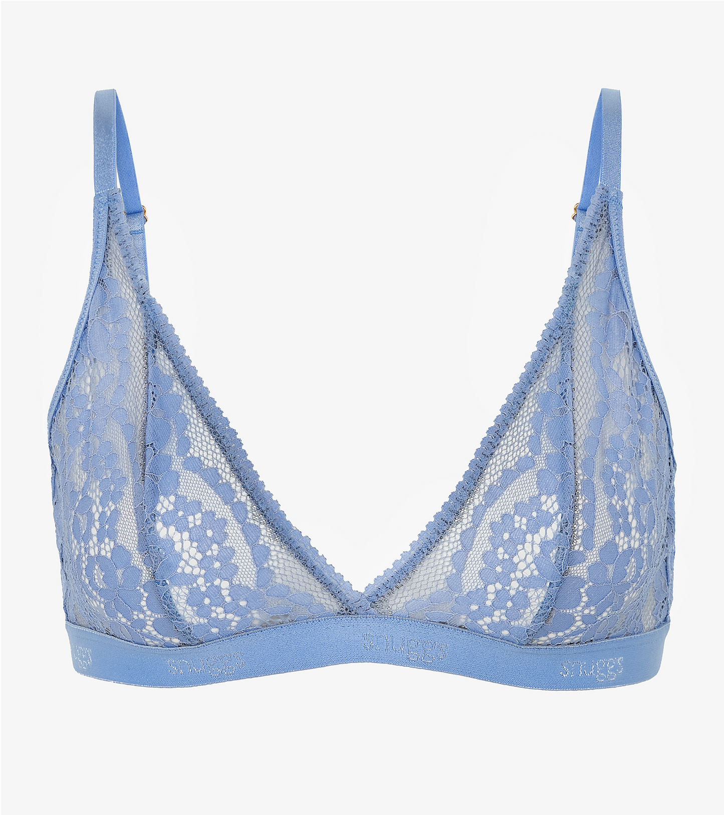 Muse - Triangel Bralette - Puderblau